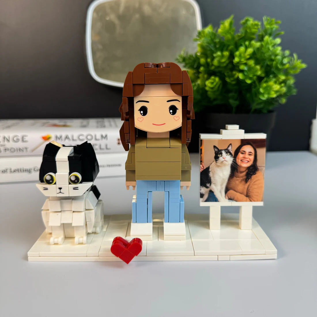brickPet and person