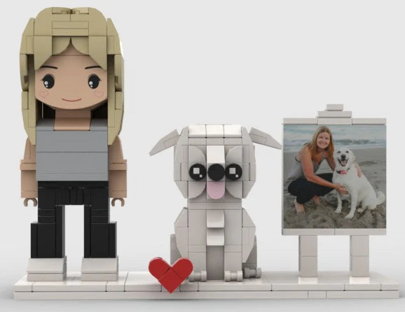 brickPet and person
