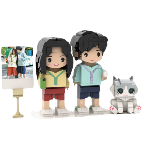 brickPet and person